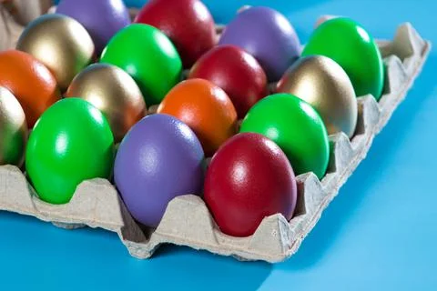 Easter eggs Stock Photos