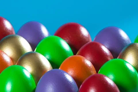 Easter eggs Stock Photos