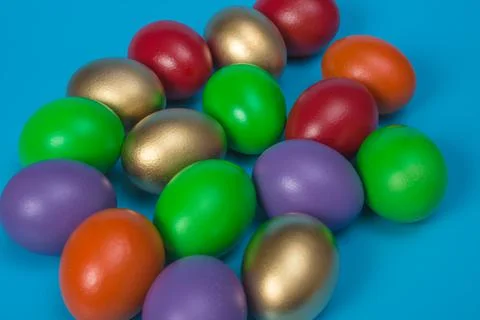 Easter eggs Stock Photos