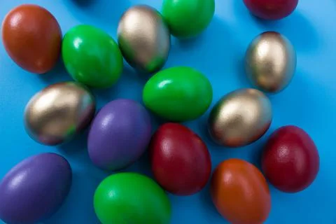 Easter eggs Stock Photos