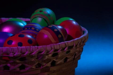 Easter eggs Stock Photos