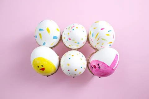 Easter eggs. Stock Photos