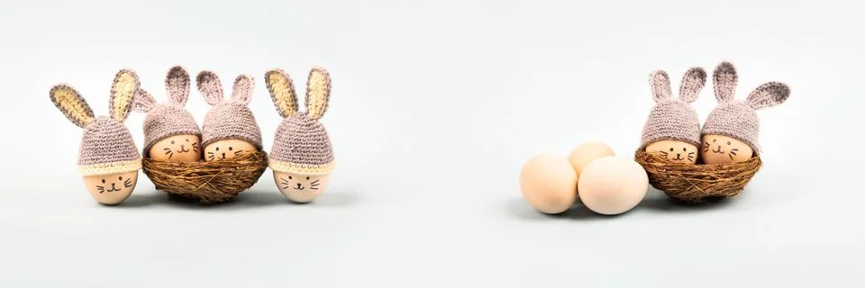 Easter eggs Stock Photos