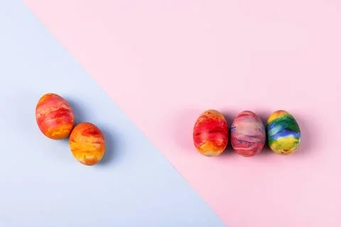 Easter eggs Stock Photos