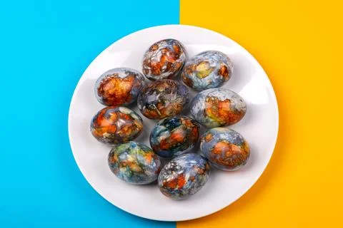 Easter eggs Stock Photos