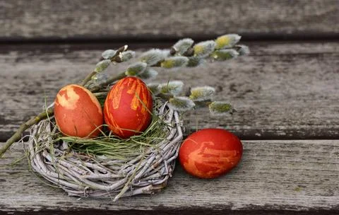 Easter eggs Stock Photos