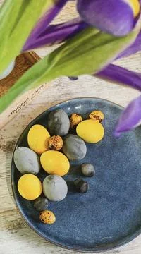 Easter eggs Stock Photos