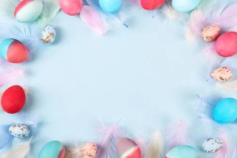 Easter eggs Stock Photos