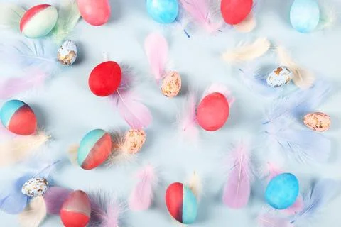 Easter eggs Foto stock