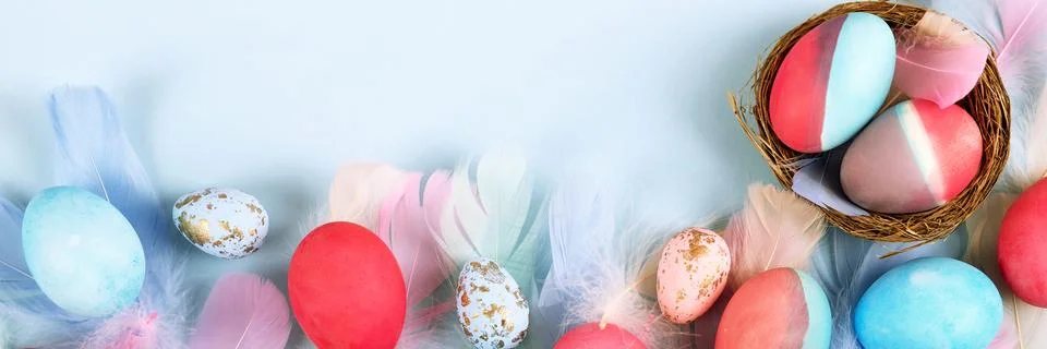 Easter eggs Stock Photos