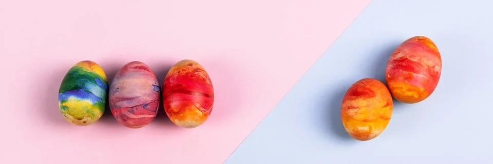 Easter eggs Stock Photos