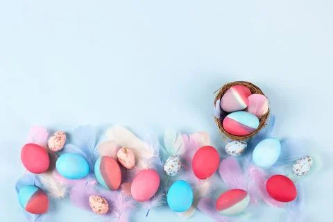Easter eggs Stock Photos