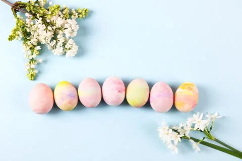 Easter eggs Stock Photos