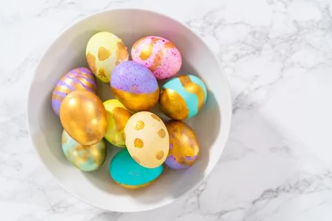 Easter eggs Stock Photos