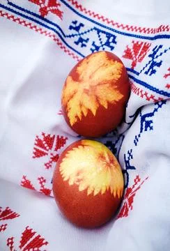 Easter eggs Stock Photos