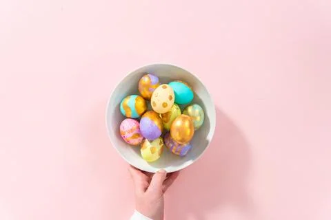Easter eggs Stock Photos