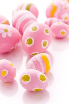Easter eggs Stock Photos