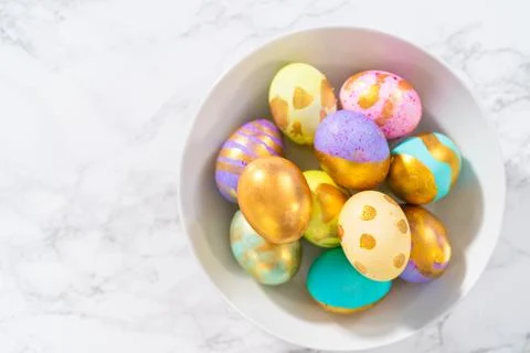 Easter eggs Stock Photos