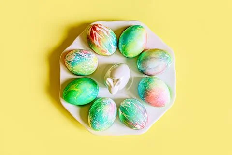 Easter eggs Stock Photos