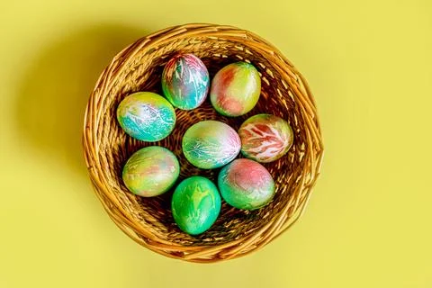 Easter eggs Stock Photos