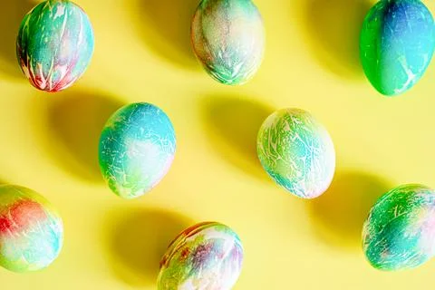 Easter eggs Stock Photos