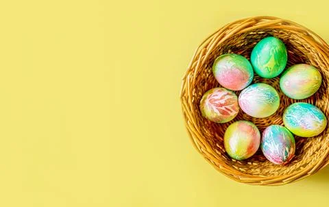 Easter eggs Stock Photos