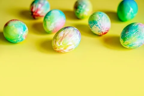Easter eggs Stock Photos