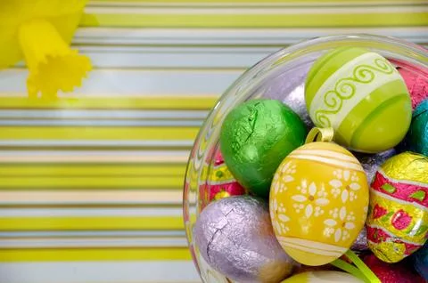 Easter eggs Stock Photos