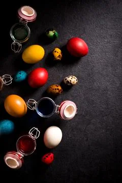 Easter eggs Photos