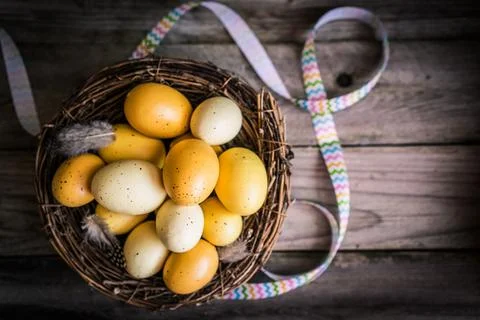 Easter Eggs Stockfoto's