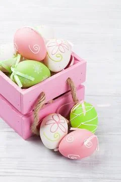 Easter eggs Stock Photos