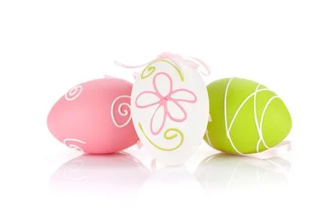 Easter eggs Stock Photos