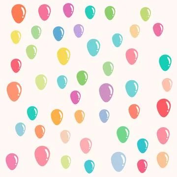 Easter eggs seamless pattern vector and illustrations Stock Illustration