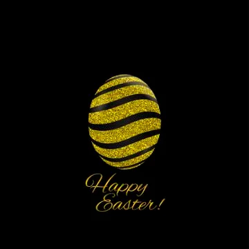 Easter eggs set Illustrazione stock