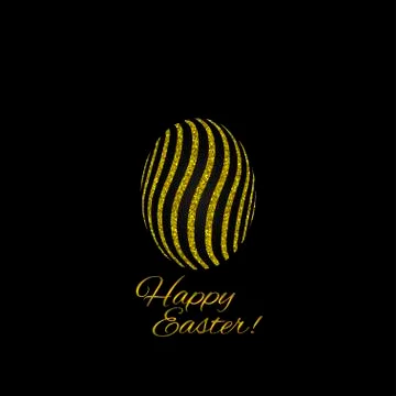 Easter eggs set Stock Illustration