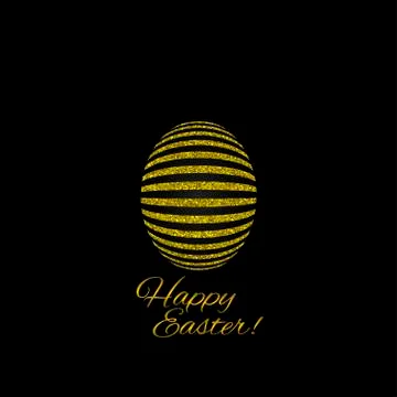 Easter eggs set Stock Illustration