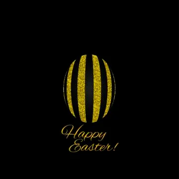 Easter eggs set Stock Illustration