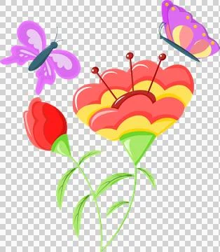 Easter element graphic icon illustration. Stock Illustration