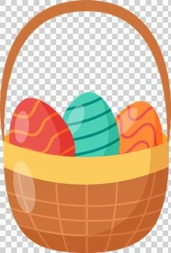 Easter element graphic icon illustration. Stock Illustration