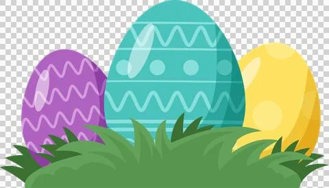 Easter element graphic icon illustration. Stock Illustration