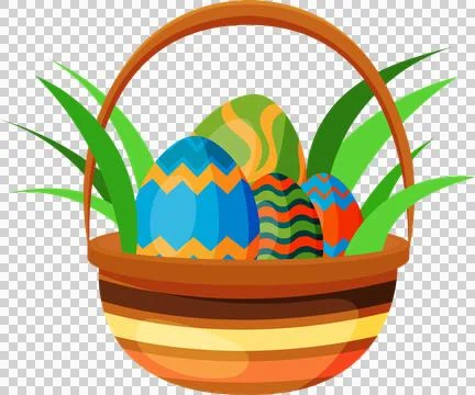 Easter element graphic icon illustration. Stock Illustration
