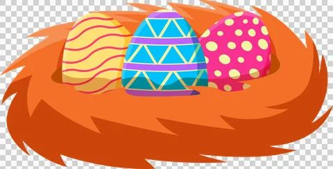 Easter element graphic icon illustration. Stock Illustration