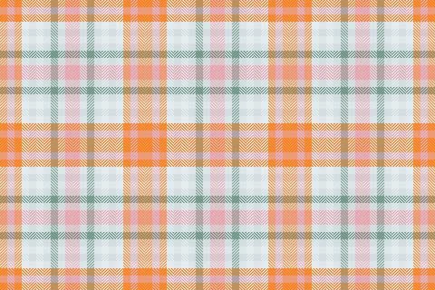 Easter fabric background vector, industrial seamless plaid pattern. Warm te.. 스톡 일러스트