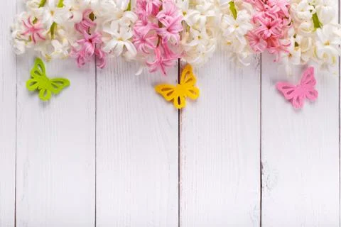 Easter festive background Stock Photos