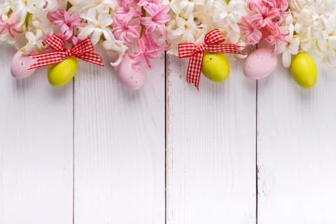 Easter festive background Stock Photos