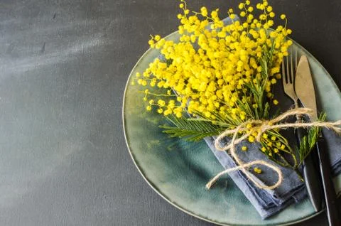 Easter festive concept Stock Photos