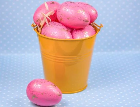 Easter food is on the table. Stock Photos