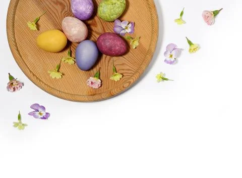 Easter frame Stock Photos