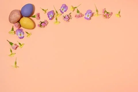 Easter frame Stock Photos