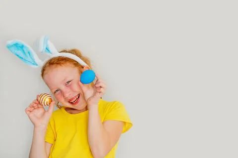 Easter gerls Stock Photos